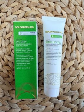 NEW! Goldfaden MD Skincare Bundle – Eye Defy + Wake Up Call